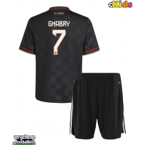 Bayern Munich Serge Gnabry #7 Replica Third Minikit 2025-26 Short Sleeve (+ pants)